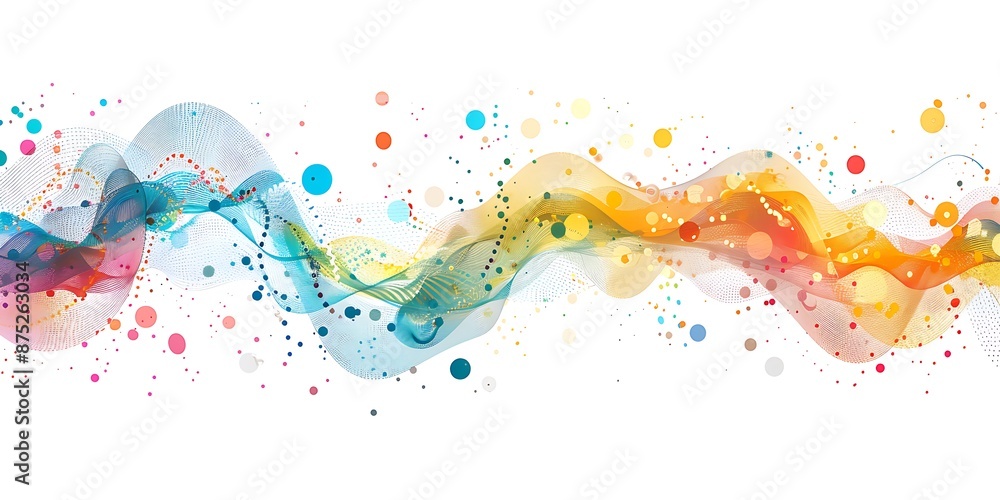 Poster the design includes bold outlines, flat colors, simple shapes, a large triangle shape at one end and
