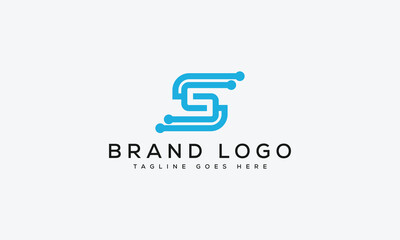 letter SS logo design vector template design for brand.