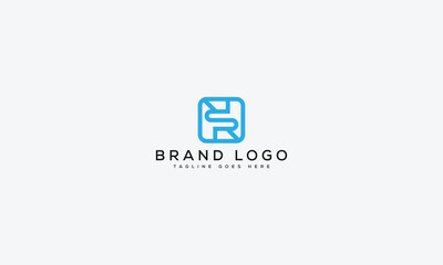 Fototapeta premium letter RR logo design vector template design for brand.