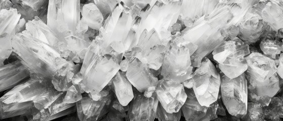 Quartz Material Structure Background - Generative AI
