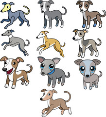 Westiepoo flat design ,animal vector design