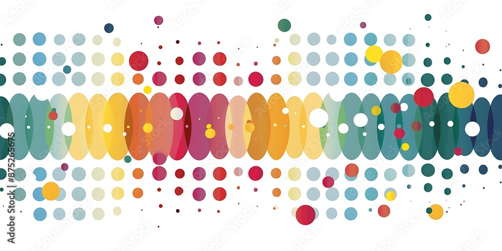 Poster the design includes bold outlines, flat colors, simple shapes, a large triangle shape at one end and
