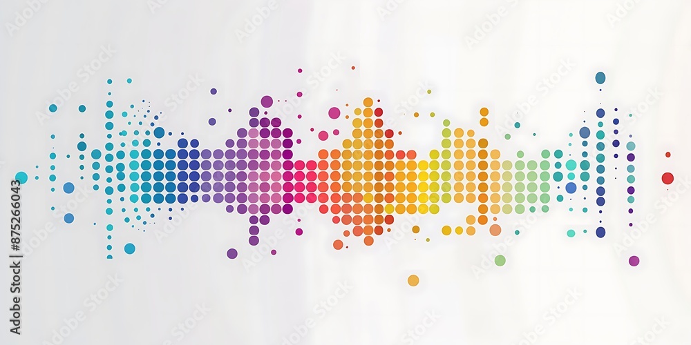 Poster the design includes bold outlines, flat colors, simple shapes, a large triangle shape at one end and