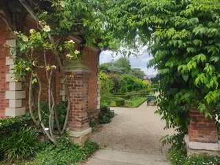 Rese garden of Bagatelle, Bosque de Boulogne, Paris