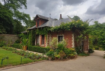 Rese garden of Bagatelle, Bosque de Boulogne, Paris