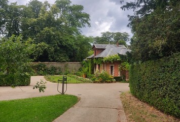 Rese garden of Bagatelle, Bosque de Boulogne, Paris