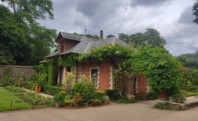 Rese garden of Bagatelle, Bosque de Boulogne, Paris