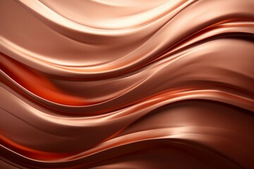 Obraz premium Copper Material Structure Background - Generative AI