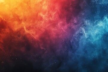 Fototapeta premium Abstract colorful smoke background with red, orange, blue and purple hues. Perfect for design projects.