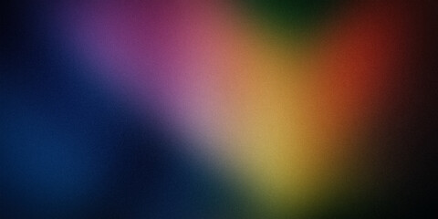 A dynamic gradient illustration with a smooth blend of blue, green, yellow, and red colors. Ideal for adding a vibrant and modern touch to creative design projects
