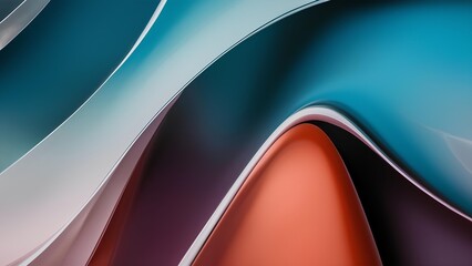 Serene Chaos: Vibrant Texture and Creative Layers