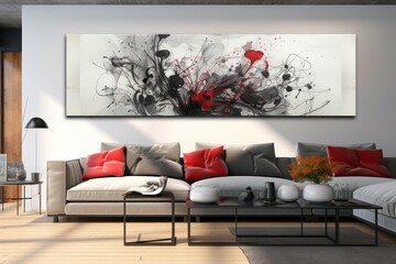 Aluminum Material Structure Background - Generative AI
