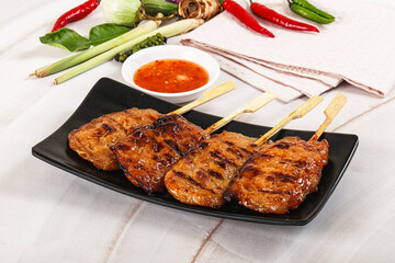 Thai Street foof pork satay