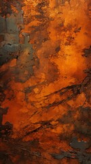 Rust Material Structure Background - Generative AI