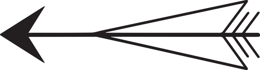 Arrow icon illustration