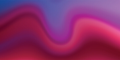 Blue, yellow, pink abstract fluid background. Vector illustration