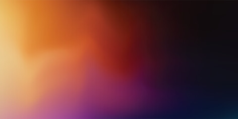 Abstract Colorful Grainy Gradient Background Modern Blurred Holographic Defocused Trendy Template For Banner, Poster, Wallpaper