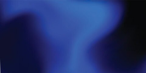 Abstract glowing wave lines on dark blue background. Dynamic wave pattern