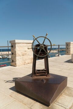 Timone, monument to merchant shipping in Giovinazzo in Puglia