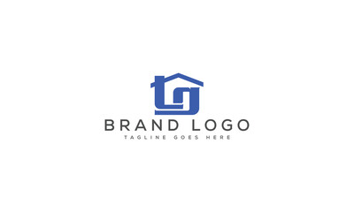 letter TG logo design vector template design for brand.