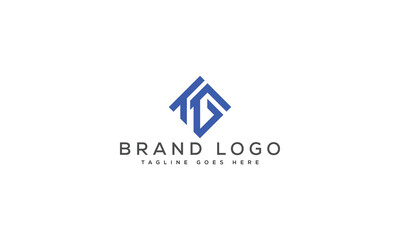 letter TG logo design vector template design for brand.