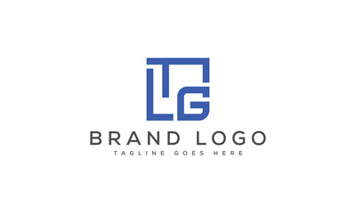 letter TG logo design vector template design for brand.