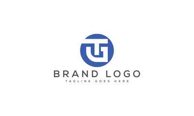 Obraz premium letter TG logo design vector template design for brand.