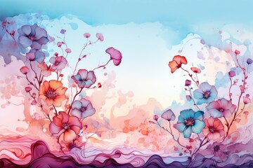 Pastel Material Structure Background - Generative AI