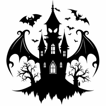 recommend clip art: gothic antique halloween black vector silhouette