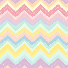 pastel zigzag background