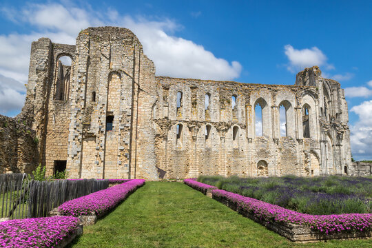Maillezais Abbey, in western France