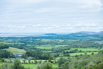 Dublin, Ireland - Scenery on the road