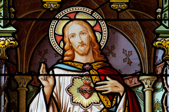 Sacred Heart of Jesus Christ - Sagrado Coraz&oacute;n de Jes&uacute;s &ndash; C&oelig;ur Sacr&eacute; de J&eacute;sus Christ
