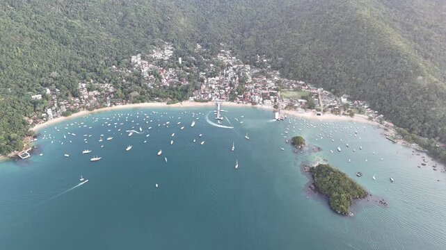 Abra&atilde;o, Ilha Grande. Brasil