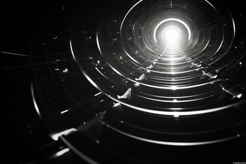 Fototapeta premium Neon Lights Material Structure Background - Generative AI