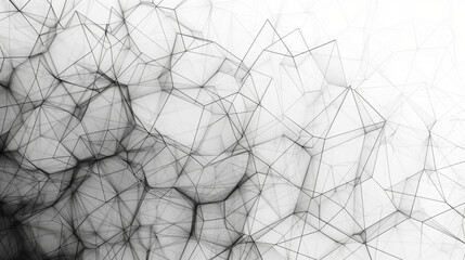 Obraz premium hand sketch of polygons 2
