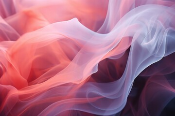 Fototapeta premium Abstract Smoke Material Structure Background - Generative AI