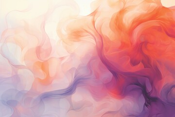 Obraz premium Abstract Smoke Material Structure Background - Generative AI