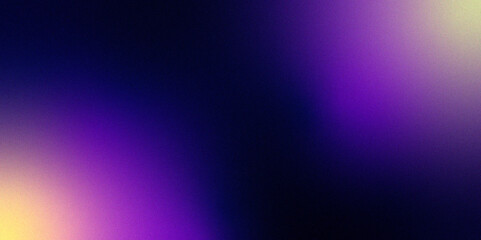 Obraz premium Neon blue light leaks effect background .Abstract noise background with a blue and purple gradient for appealing and modern aesthetic Gradient yellow blue pink blur abstract background 