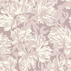 Elegant Indian Chintz Inspired Floral Design