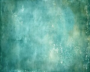 Obraz premium Dark green blue turquoise stone concrete paper texture background.