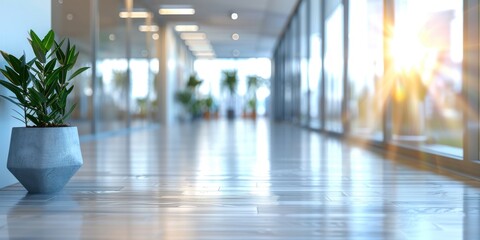 Modern professional office background, very light and bright, featuring contemporary design and ample sunlight. Perfect for corporate branding, business websites, and professional portfolios