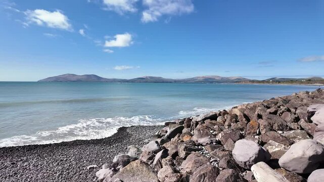 Waterville, Ireland - Sea View - Charlie Caplin's favorite village in Ireland