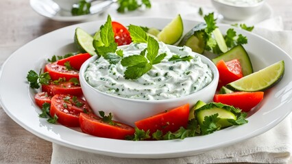 Tzatziki, chachik, or tarator is a sauce found in the cuisines of Southeastern Europe and the Middle East.