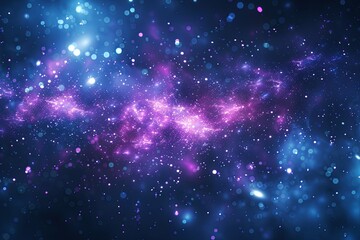 Obraz premium Abstract Blue and Purple Glitter Background.