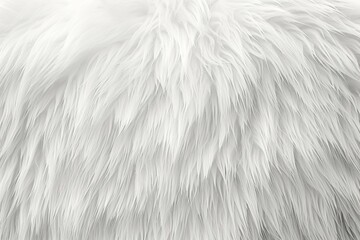 Obraz premium Fur Material Structure Background - Generative AI