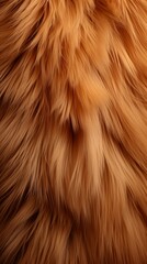 Naklejka premium Fur Material Structure Background - Generative AI