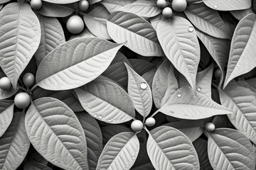 Foliage Material Structure Background - Generative AI