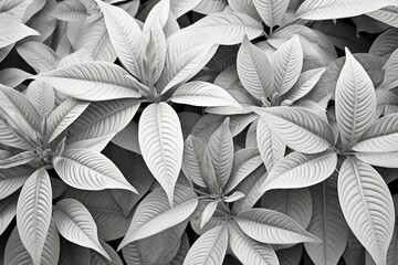 Foliage Material Structure Background - Generative AI