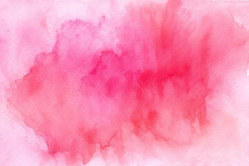 Abstract pink painted Watercolor Background generative ai